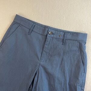 Rag & Bone Perry Short Men's Size 30‎ Navy Blue Textured Casual Shorts